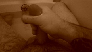 Solo Male After Cum Stroke