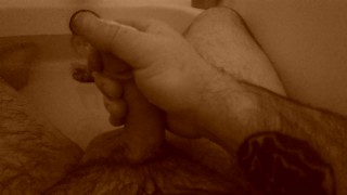 Solo Male After Cum Stroke