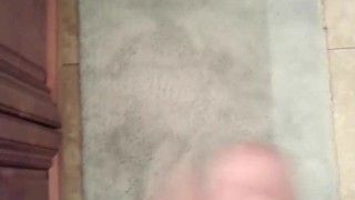 Pre-shower cumming