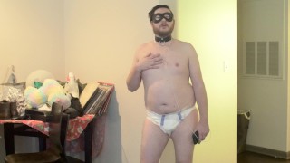Diaper Slave Humiliation Confession and Dance