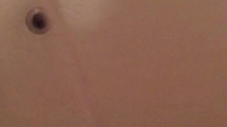 Peeing in the shower