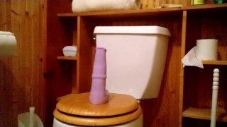 Riding Bumble Hooves (Bad Dragon Toy)