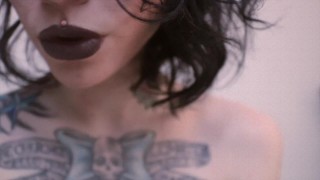 watch me spit on my tits