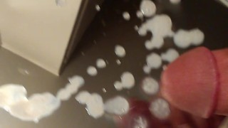 Dropping a big cum load
