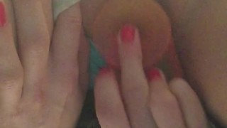 Big Tits Pink Dildo Squirt