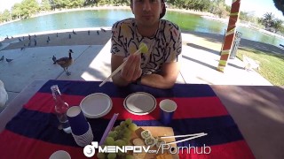 MenPov - Mason Lear Manages 9 inch POV Scene