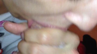 Girlfriend blow job