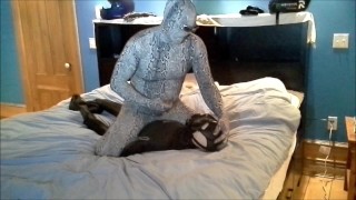 zentai snake humps and shoots or orca frogman