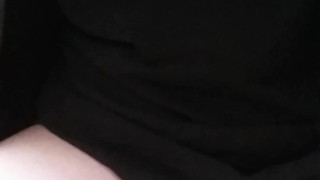 Desperation pee at the park. Hubby made me hold it.