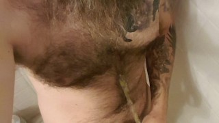 this is the first time I ever pissed on myself
