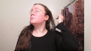 Hair Journal: Combing Long Curly Strawberry Blonde Hair - Week 13 (ASMR)