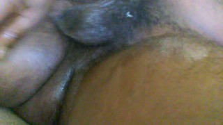 In roomates bed stroking