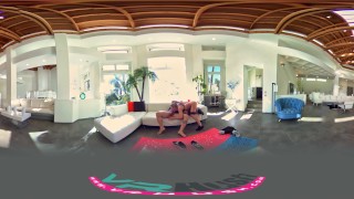 VRHush - Help Stretch Out Abby Cross