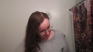 Hair Journal: Combing Long Curly Strawberry Blonde Hair - Week 9 (ASMR)