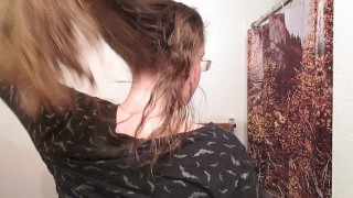 Hair Journal: Combing Long Curly Strawberry Blonde Hair - Week 14 (ASMR)