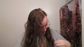 Trimming Long Curly Hair