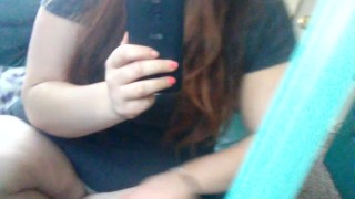 Kittykatgirl playig with her pussy