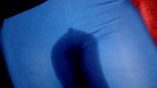 Pee in pants outdoor