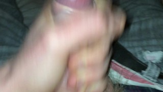 Jerking off my small cock