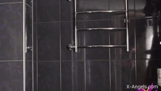 X-Angels.com - Nelya - Bright orgasms on kitchen floor