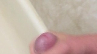 Shower Jerk Session before Work