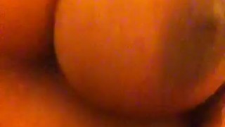 Bbw boobs spilling out of her bra shows them off