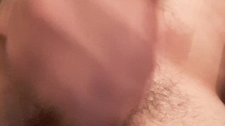 Stroking my cock