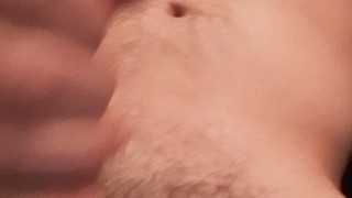 Stroking my cock