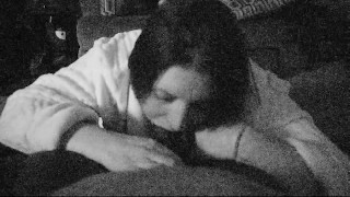 Going crazy after she sucks me 