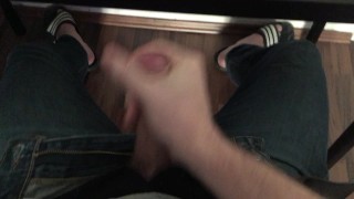 Cum Dripping White Cock