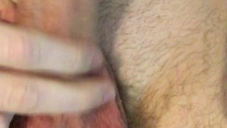 Playing With Flaccid Dick Until Half Erected