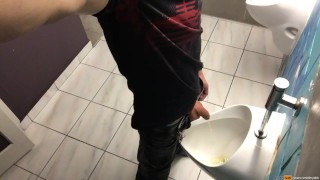 To bad there was no other hot boy pissing next to me