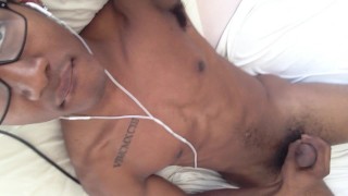 Perfect Nerdy teen BBC Covers You (overhead view)