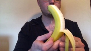 Erotic Banana eating