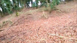 Fuck Me in the Wood Park and Cum in my Mouth