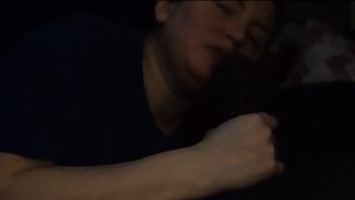 thick amazon gives wild blowjob to bbc boyfriend 