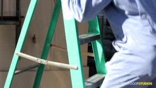 NextDoorBuddies Hunky Handyman Found Masturbating