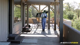 NextDoorBuddies Hunky Handyman Found Masturbating