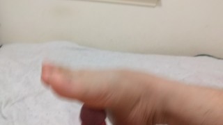 jerking using my feet
