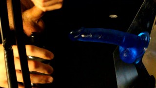 Frotting with My Dildo and CUmming Hard All Over It