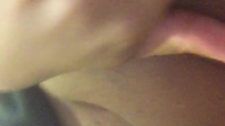 Sexy ebony teen needs a dildo
