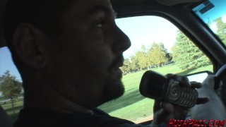 Lichelle gets fucked on the overpass, public places!