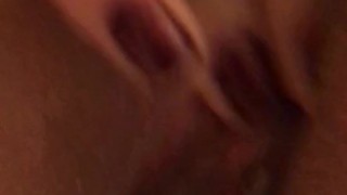 Cute Asian fingers herself good