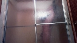 Husband takes a shower teaser