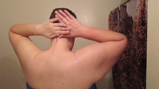 Using Deep Coniditoner on my Hair Right Out of the Shower