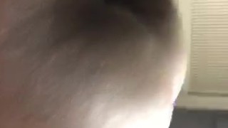 First time on cam showing ass