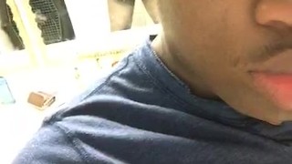 First time on cam showing ass