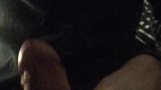 Post Work Solo Masked Wank