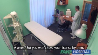 Fake Hospital Doctors sucked by Kazakh chicks lips