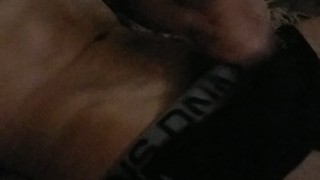 Me jerking my fat cock